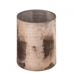 PTMD Windlicht „Somer Pink“, Glas, M, 20 cm
