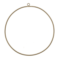 Ring zum Hängen DIY, gold, 25cmD