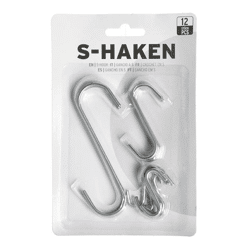 S-Haken, 12er Set