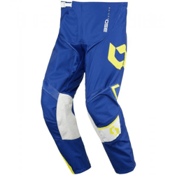 SCOTT Pant 350 Herren Moto-Cross Hose Motorsport-Kleidung mit Unterschenkel-Manschette 240917 1054 Blau/Gelb