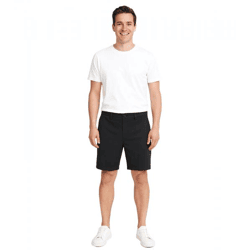 !SOLID Joe Men's Casual Bermuda Chino Pants Cotton Shorts 21108170 194008 Black