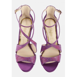 sportliche Buffalo Damen Sneaker Violett