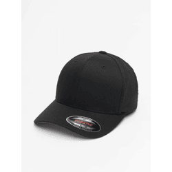 sportliche Flexfit Unisex Cap Stretch 269 g/m² Schwarz