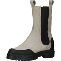 Sportliche Sansibar Stiefelette Schlupfschuhe für Damen 1101070 33 Grau