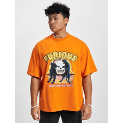 sportliches 2Y Studios Herren T-Shirt Oversize 300 g/m² mit Baumwolle Orange