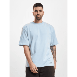 sportliches Bazix Republiq Herren T-Shirt mit Baumwolle Hell-Blau