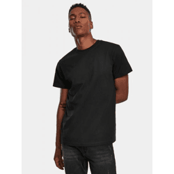 sportliches Build Your Brand Herren T-Shirt 190 g/m² mit Baumwolle Schwarz