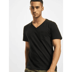 sportliches DEF Herren T-Shirt mit Baumwolle Schwarz
