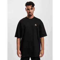 sportliches DEF Herren T-Shirt mit Baumwolle Schwarz
