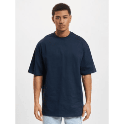 sportliches DEF Herren T-Shirt Oversize mit Baumwolle Blau