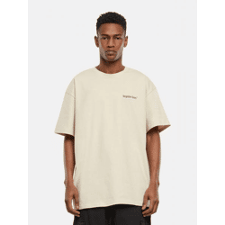 sportliches Forgotten Faces Herren T-Shirt Oversize 240 g/m² mit Baumwolle Beige