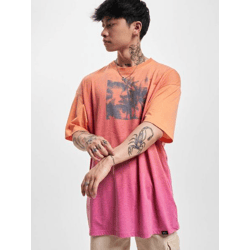 sportliches Just Rhyse Herren T-Shirt mit Baumwolle Orange