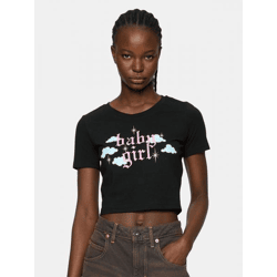 sportliches Miss Tee Damen T-Shirt 140 g/m² mit Baumwolle Schwarz