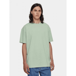 sportliches URBAN CLASSICS Herren T-Shirt 240 g/m² mit Baumwolle Pastell-Grün