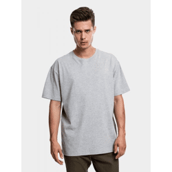 sportliches Urban Classics Herren T-Shirt Oversize 240 g/m² mit Baumwolle Grau