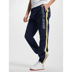 stylische Tommy Jeans Herren Jeans Kordelzug Reißverschluss Navy