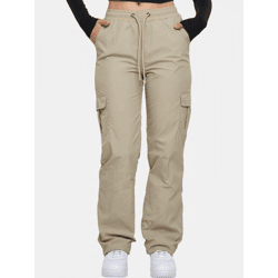 stylische Urban Classics Damen Jeans Taschen 90 g/m² Beige