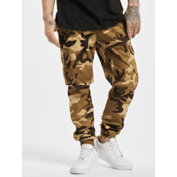 stylische Urban Classics Herren Jeans Stretch Reißverschluss Taschen mit Baumwolle Camouflage