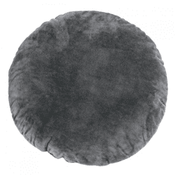 Tiseco-Kissen „Crystal Velvet“, grau, 38 cm