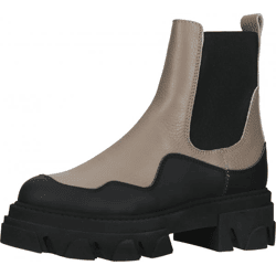 Trendige Steve Madden Stiefelette Schlupfschuhe für Damen Merilyn SM11001689-GRB Schwarz