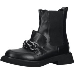 Versatile LAZAMANI Women's Slip-On Ankle Boots 68.046 Black