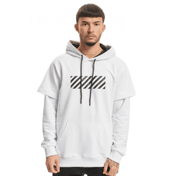 vsct Hybrid 2 In 1 Optic Hoodie weiß