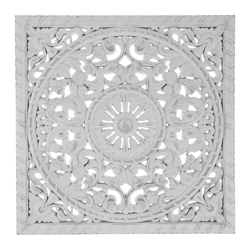 Wandornament , weiß, ca.40x40cm