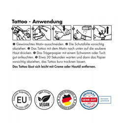 Weihnachten - Tattoo Bogen - Sortiment
