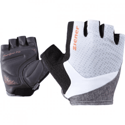 Ziener Fahrradhandschuhe, grau, Größe 7
