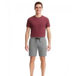 11 PROJECT Palamo Herren Sweat-Bermuda Freizeit Bermuda im Chino-Style 20716141 200275 Grau