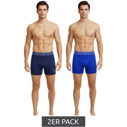 2er Pack U.S. POLO ASSN. Premium Herren Boxershorts Unterhose nachhaltige Unterwäsche 180 g/m² 134 68262 53696 500 Royal-Blau/Navy