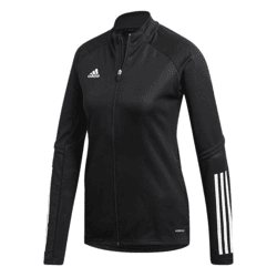 adidas Condivo 20 Damen nachhaltige Sport-Jacke mit AEROREADY-Technologie Fitness-Jacke Alltags-Jacke FS7104 Schwarz