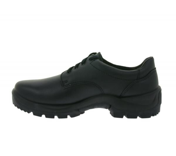 Alpina Kapla Damen & Herren Arbeits-Schuhe mit herausnehmbarer Sohle Sicherheits-Schuhe Echtleder-Schuhe 69012 Schwarz