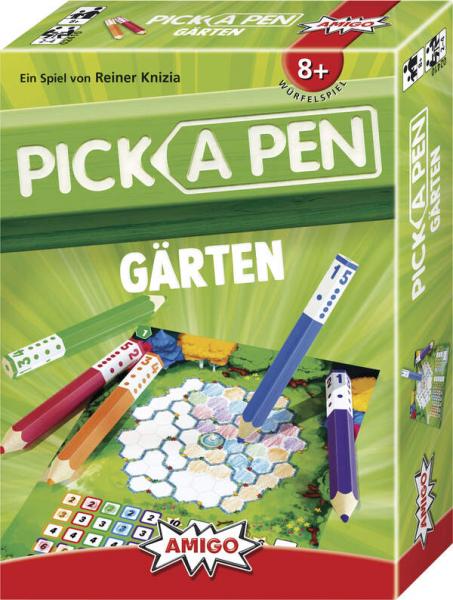 Amigo 02410 - Pick a Pen: G&auml;rten - Familienspiel