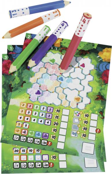 Amigo 02410 - Pick a Pen: G&auml;rten - Familienspiel