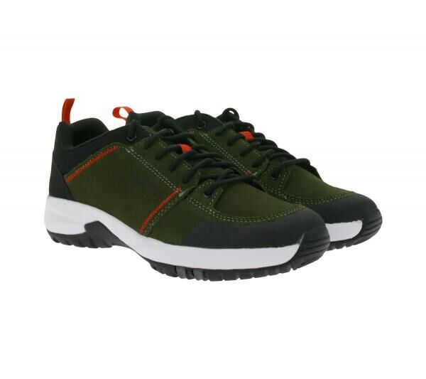 Atmungsaktiver ALPINA Opal Damen Trekking-Schuhe Wander-Sneaker Outdoor-Schuhe 627G-3K Olivgr&uuml;n/Schwarz