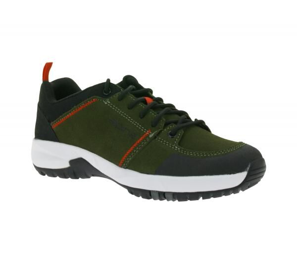 Atmungsaktiver ALPINA Opal Damen Trekking-Schuhe Wander-Sneaker Outdoor-Schuhe 627G-3K Olivgr&uuml;n/Schwarz