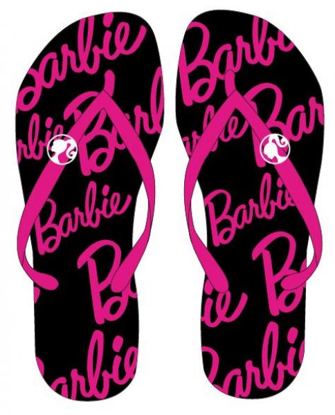 Barbie - Badeschlappen f&uuml;r Damen - 36-41 cm