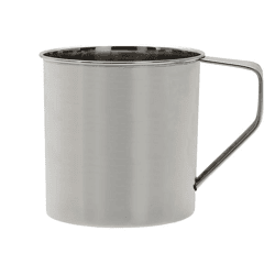 Becher Edelstahl, ca. 10cmH