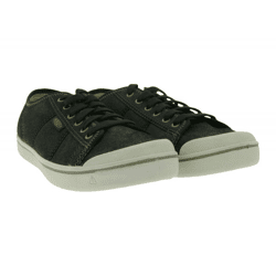 Bequeme KEEN Eldon Harvest Herren Sneaker mit Eco Anti-Odor-Technologie Echtleder-Schuhe 1026838 Schwarz