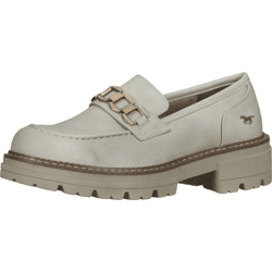 Bequeme MUSTANG Slipper Schlupfschuhe für Damen 1437-401-203 Weiß