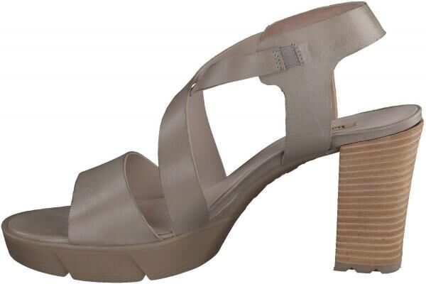 Bequeme paul green Sandalen Sandalen f&uuml;r Damen 7924-053 Gr&uuml;n