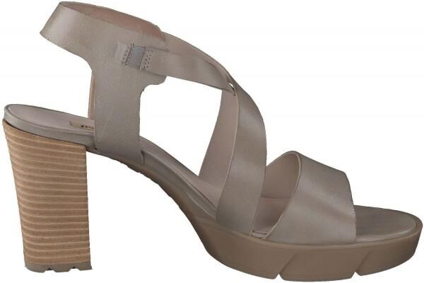 Bequeme paul green Sandalen Sandalen f&uuml;r Damen 7924-053 Gr&uuml;n