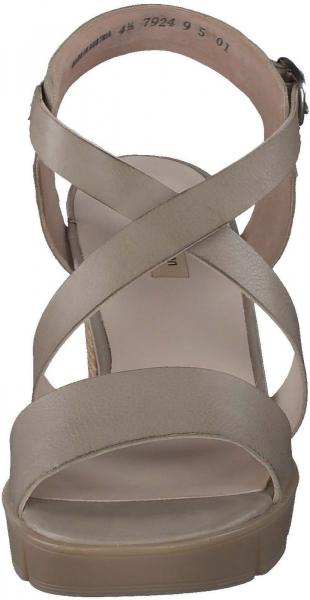 Bequeme paul green Sandalen Sandalen f&uuml;r Damen 7924-053 Gr&uuml;n