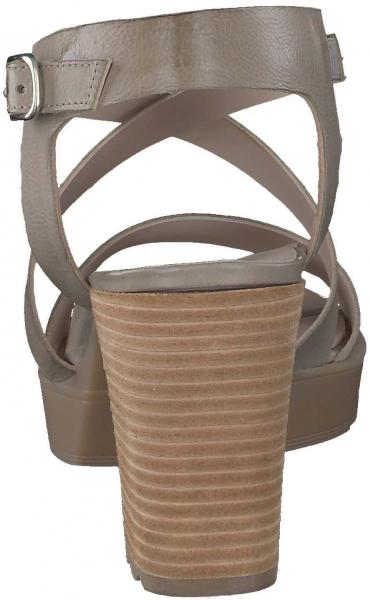 Bequeme paul green Sandalen Sandalen f&uuml;r Damen 7924-053 Gr&uuml;n