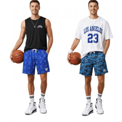 bequeme SCOTCH & SODA Herren Sport-Short Mesh-Bermuda kurze Fitness-Hose SSSP25M266619 Schwarz/Blau/Petrol oder Royal-Blau
