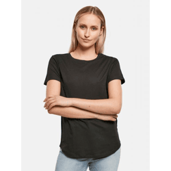 bequemes Build Your Brand Damen T-Shirt 150 g/m² Schwarz
