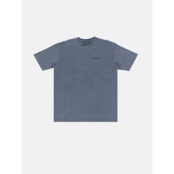 Comfortable Dropsize Men's T-Shirt in Blue Cotton