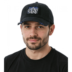 CAMP KILL YOURSELF Unisex Cap Cotton Cap with a Distinctly Worn Look Headwear TC101767CKY Black
