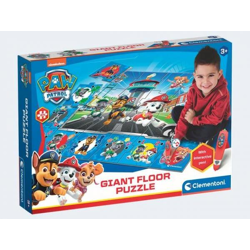 Clementoni 61970 - Quiz-Bodenpuzzle Paw Patrol (Jungen)